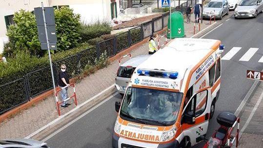 L’incidente avvenuto lunedì scorso lungo via Allende a Capraia