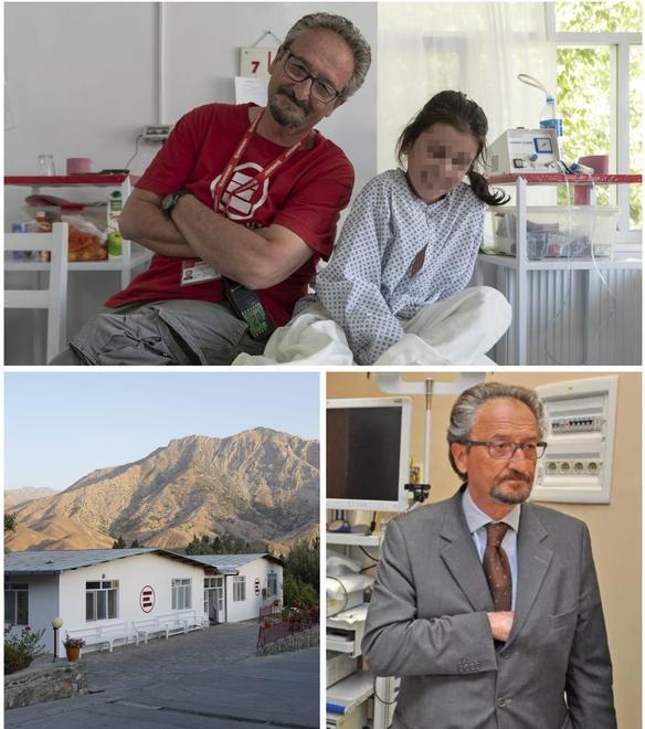 Il dottor Meucci con una paziente (foto marrucci)