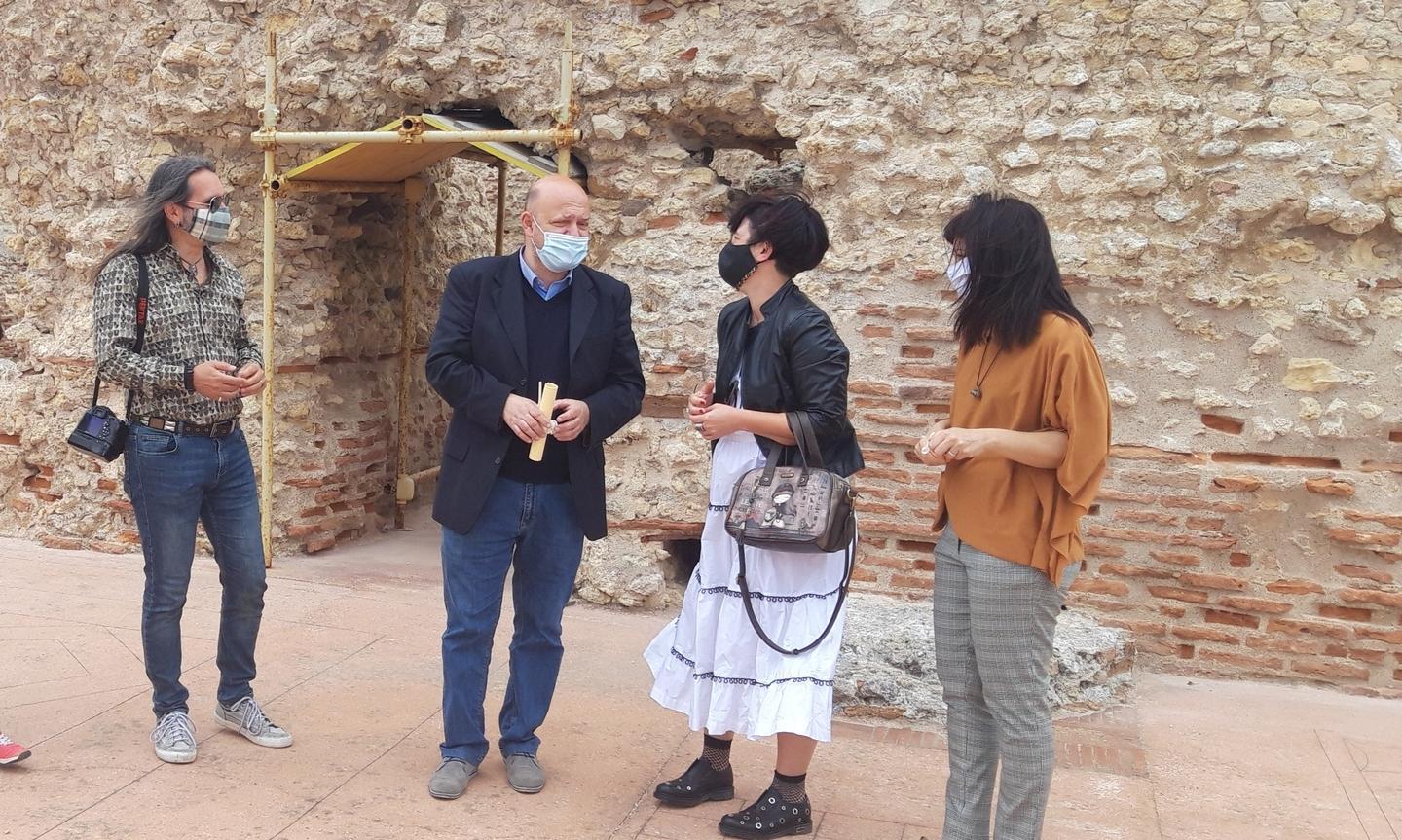 Il direttore dei Musei Billeci per il via all’area archeologica
