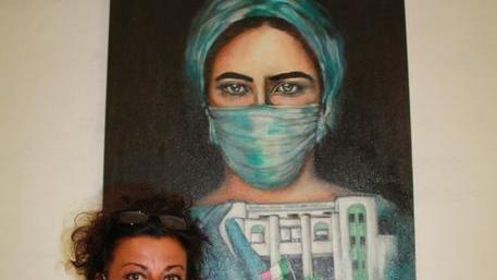 L’ospedale in un quadro Grande è la commozione