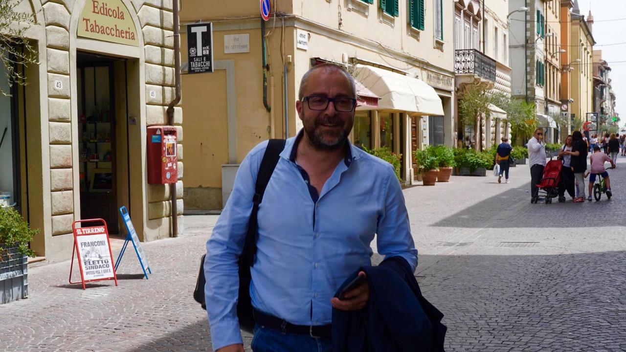 Il sindaco Matteo Franconi