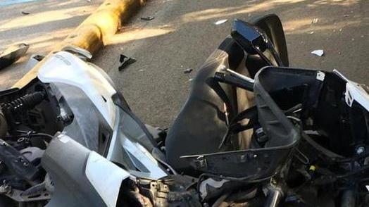 L’assessore Palombi ferito in un incidente