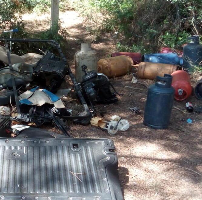 Discariche abusive in pineta e campagna L’ombra di attività illecite, due denunciati 