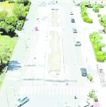 Conclusa l’isola centrale nuovo look per la piazza «Ora tocca alla fontana»