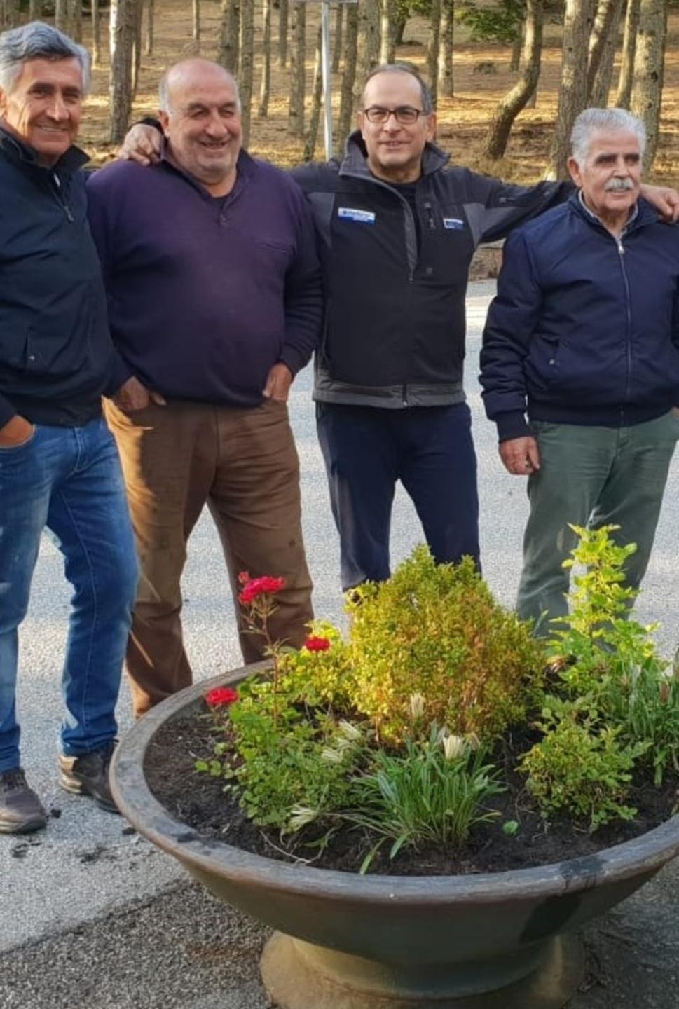 Monte Ortobene, nuove fioriere e la statua di Grazia Deledda