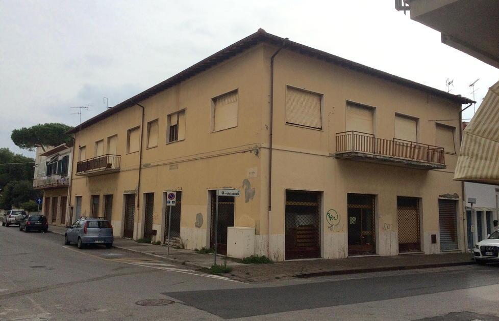 L'ex biblioteca di via del Popolo, a Rosignano Solvay