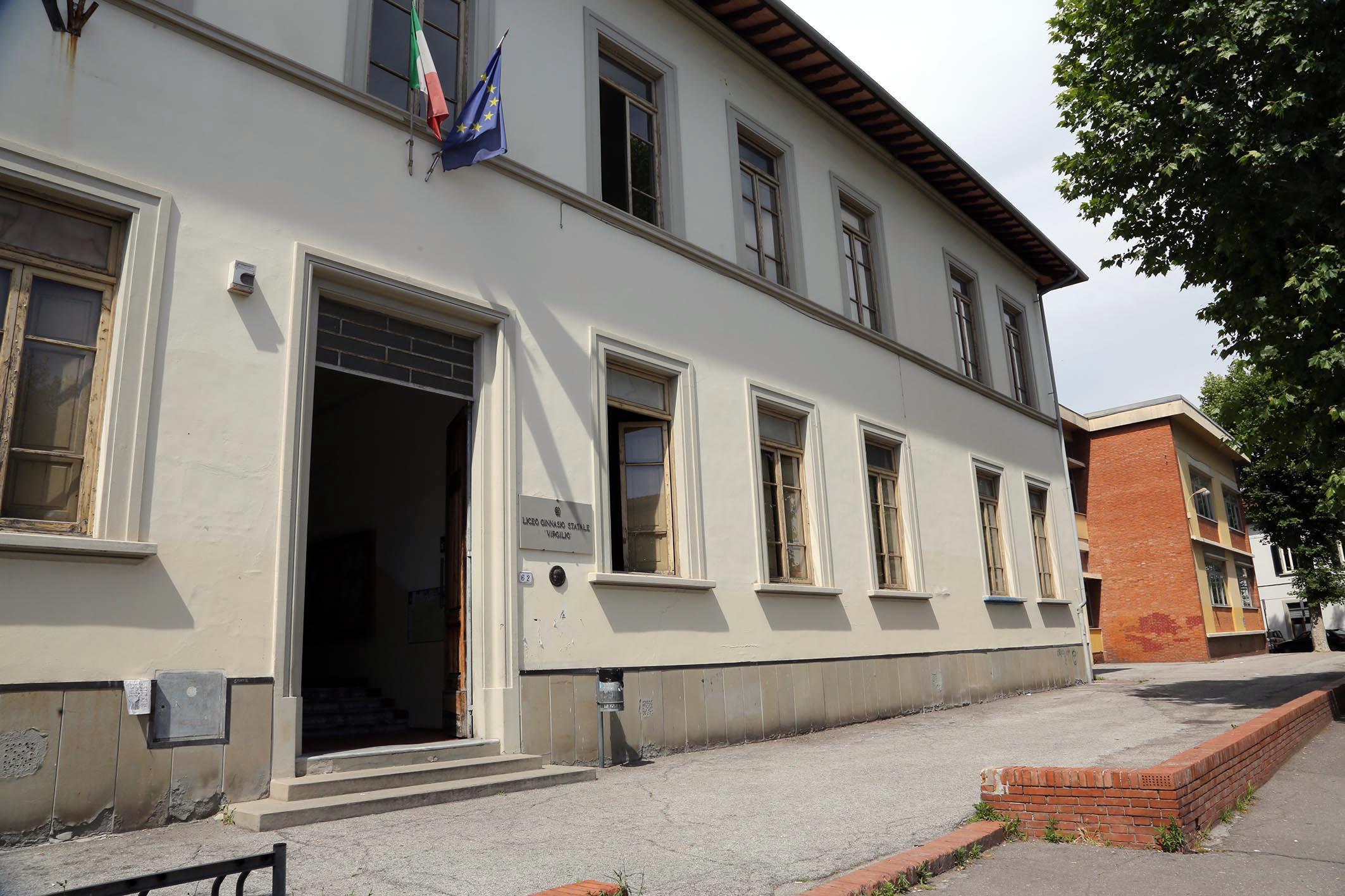 Il Liceo Virgilio di Empoli (foto Carlo Sestini)