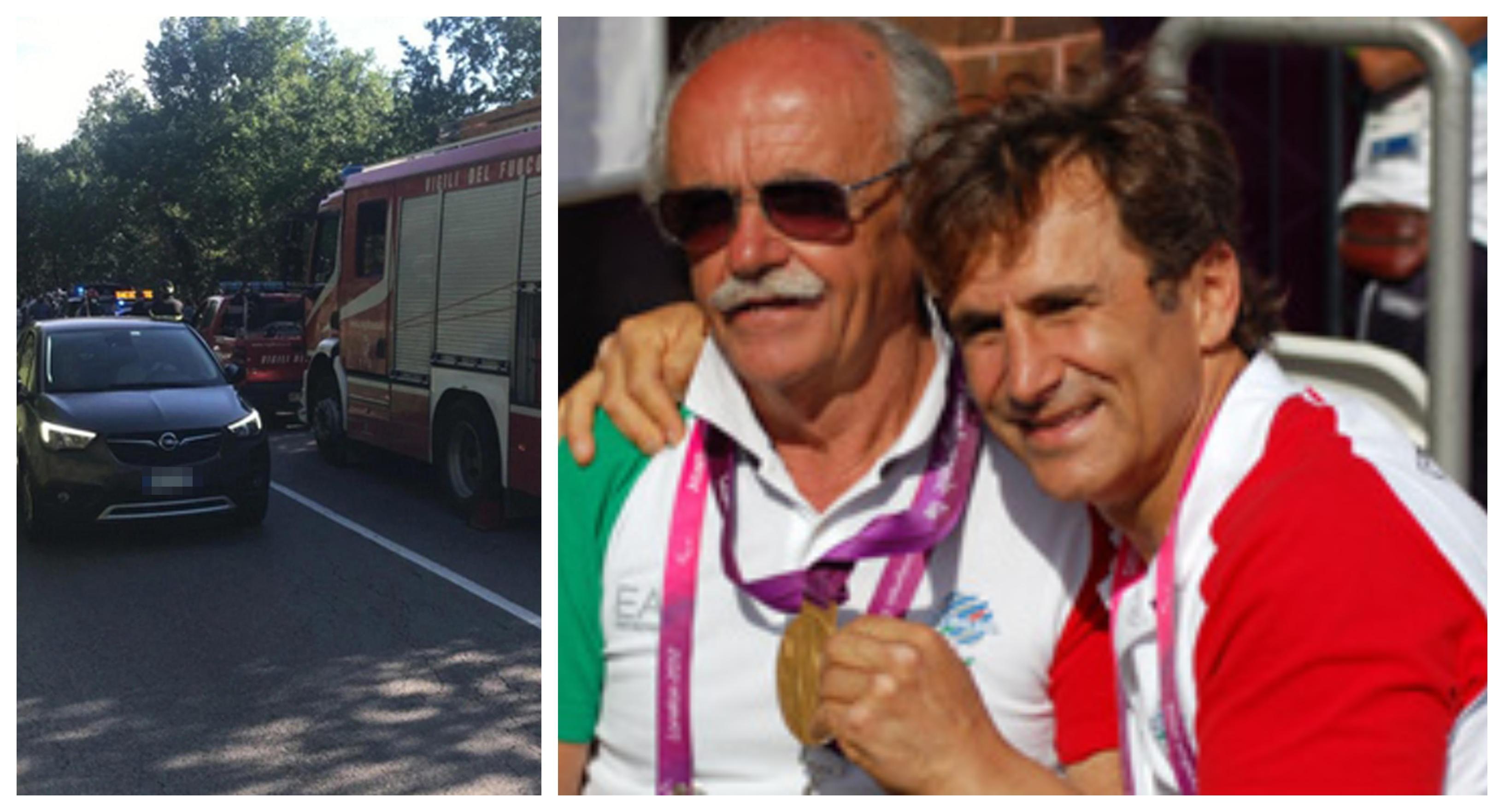 L'allenatore di Zanardi: "Alex si è imbarcato, poi la botta e il casco è volato via" 