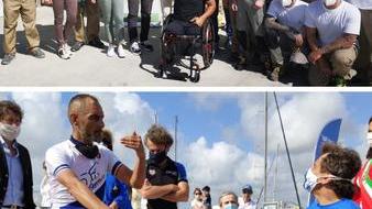 Tutti in coda per un “selfie” con Alex Zanardi, campione vero