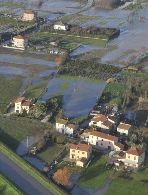 Rischio idraulico: il primato in provincia è nei comuni di Agliana, Quarrata e Pistoia 