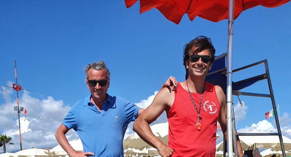 Pierpaolo Poggi e Davide Profeti, protagonisti del salvataggio