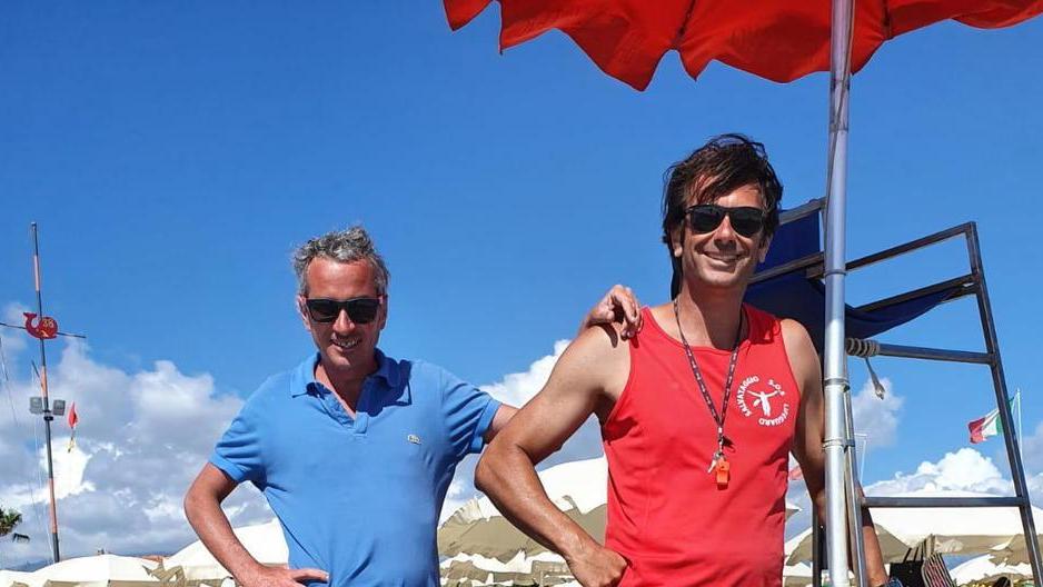 Pierpaolo Poggi e Davide Profeti, protagonisti del salvataggio