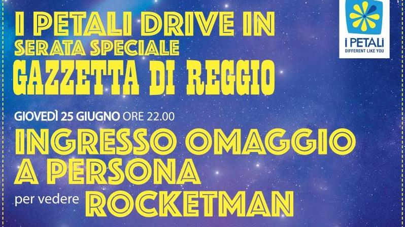 Tutti al drive-in dei Petali con il tagliando della Gazzetta (da cambiare all'info point)