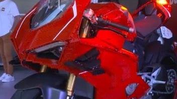 Svelata a Marzaglia la prima Ducati interamente costruita con mattoncini Lego