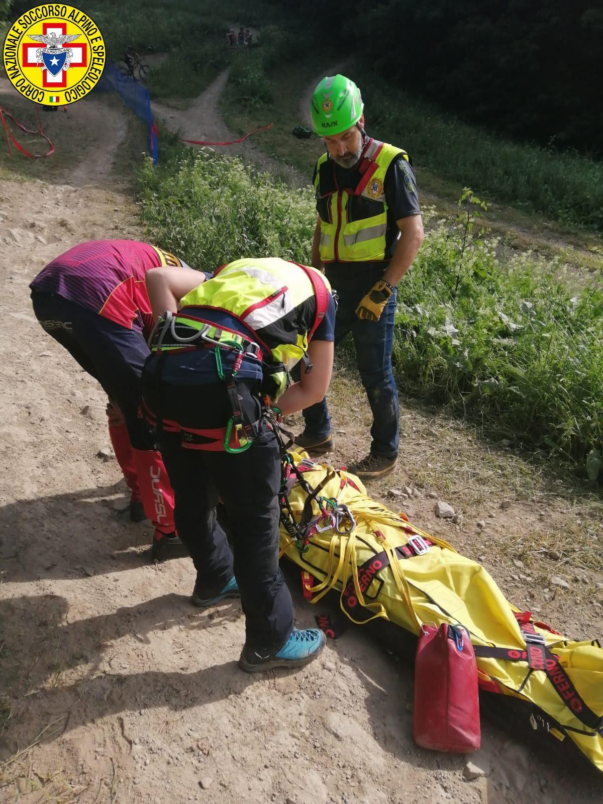 Sestola, incidente sulla pista di downhill: ferito un 27enne 