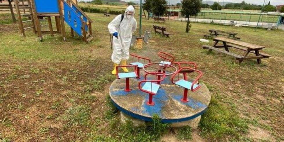 Parchi sanificati per accogliere tutti i bambini