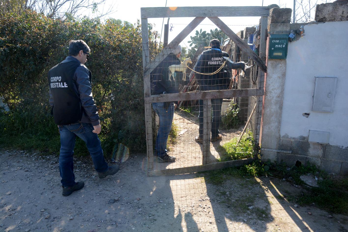Discarica abusiva in un deposito dei pullman di Valledoria