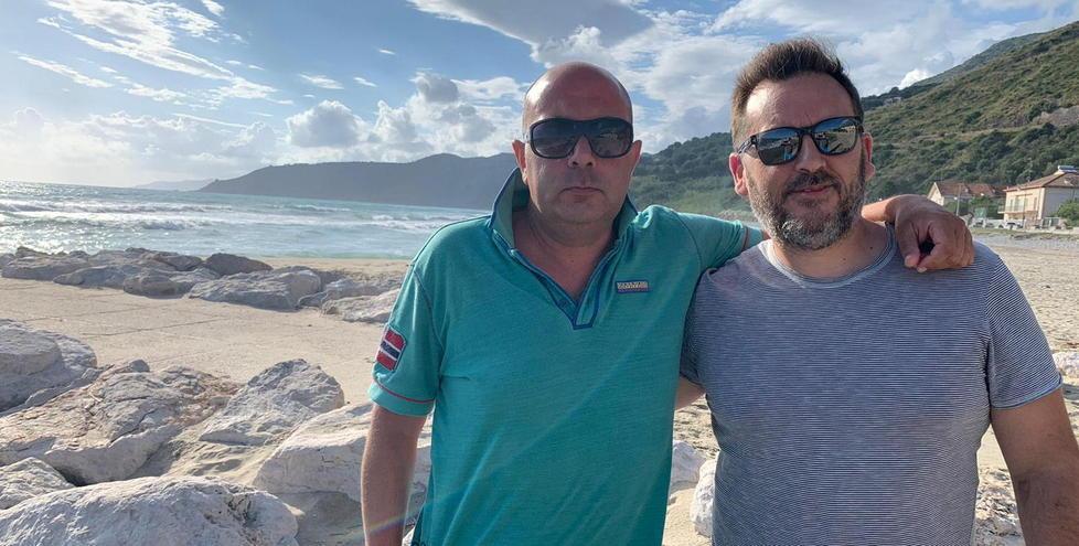 Da sinistra, Bruno Fedullo e Antonio Veneroso