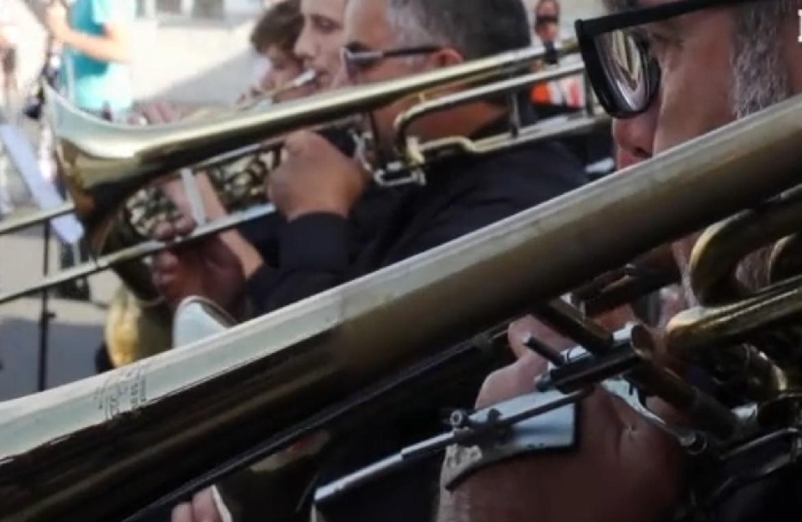 Esibizione dell'Ensemble Bacchelli all'inaugurazione della nuova sede