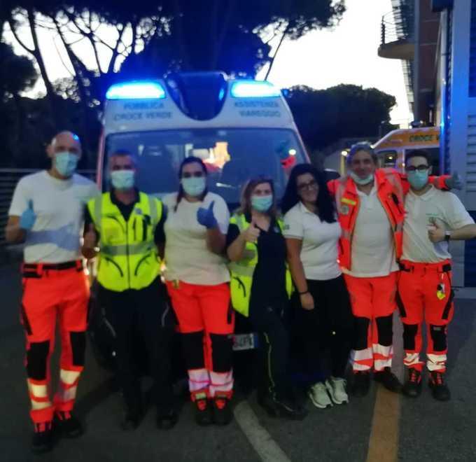 Il bimbo ha fretta e nasce alla Croce Verde 