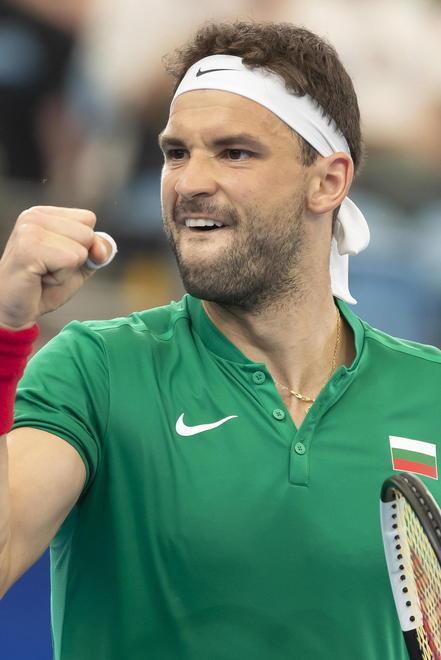 Dimitrov positivo al Covid Stava giocando a Belgrado