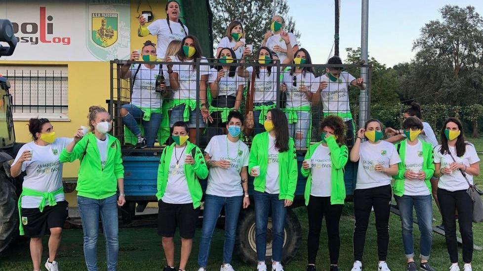 Filecchio festa e giro in trattore Calciatrici gialloverdi in C Giocheranno al Moscardini