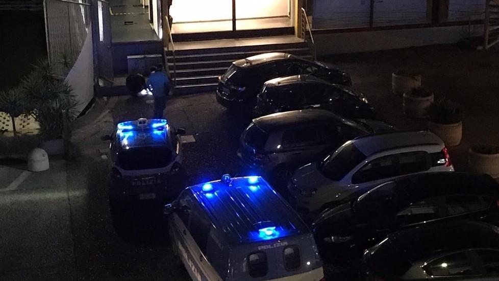Darsena blindata di notte