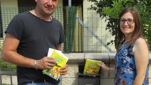 Emiliano Peccenini (Pro Loco) e l'assessore Serena Fini