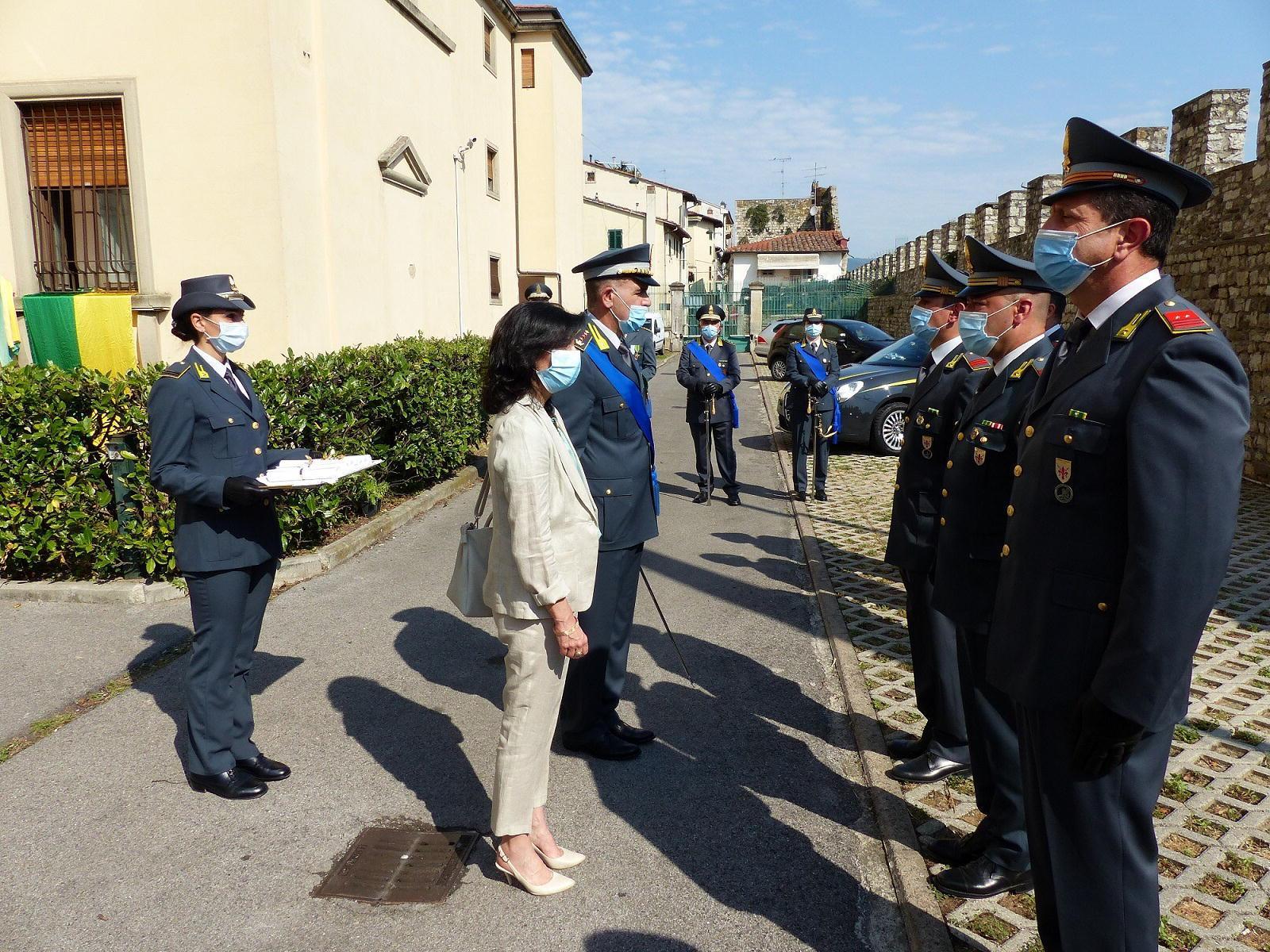 La festa per il 246° anniversario della fondazione della guardia di finanza
