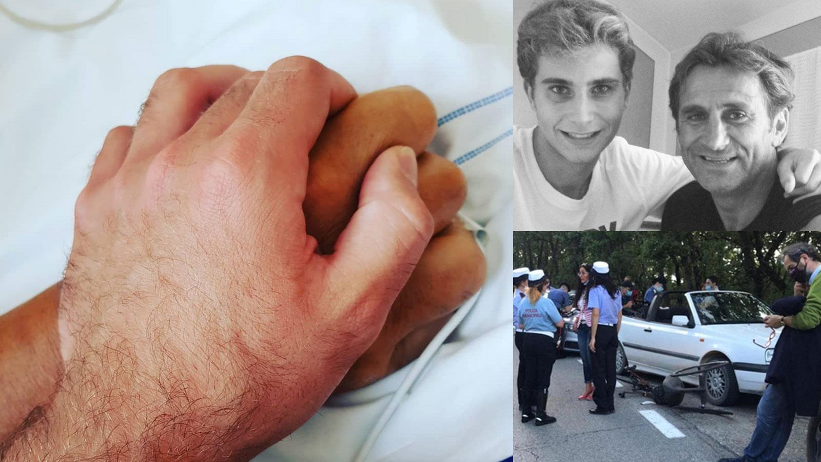 Il messaggio di Niccolò al padre Alex Zanardi: "Non lascio la tua mano papà"