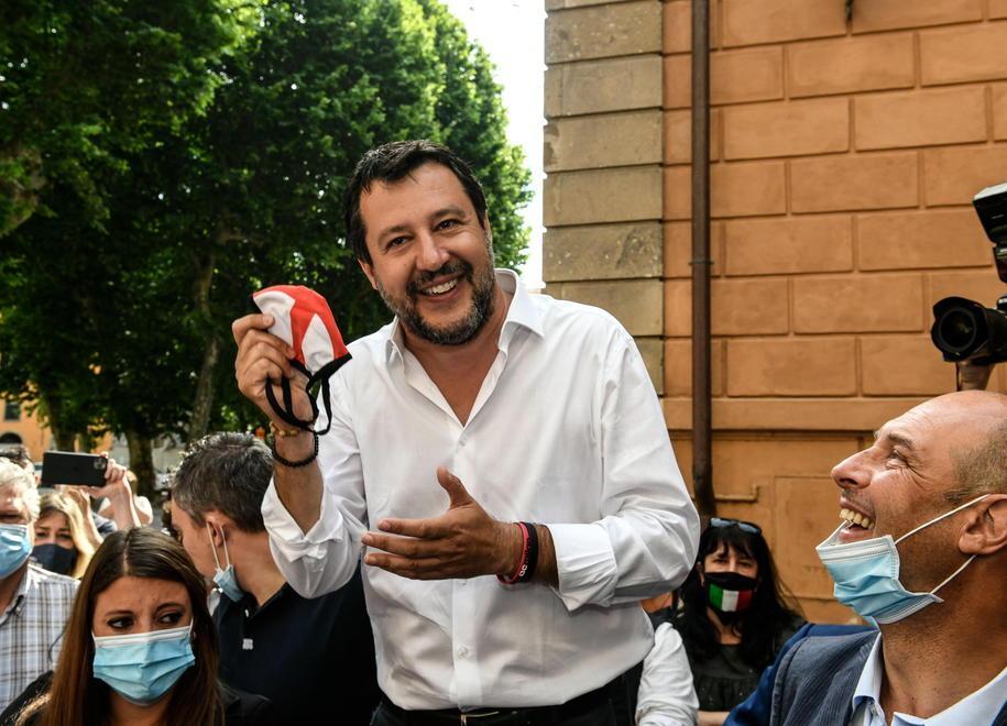Salvini: «Ora la Regione, poi pensiamo a Lucca» 