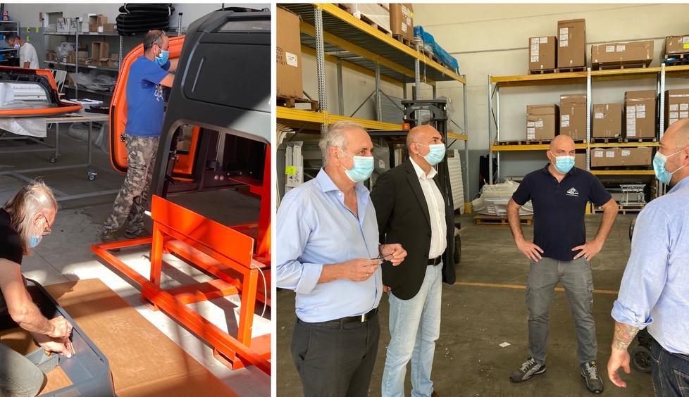 Il “cuore” di plastica delle ambulanze hi-tech batte a Castelfranco