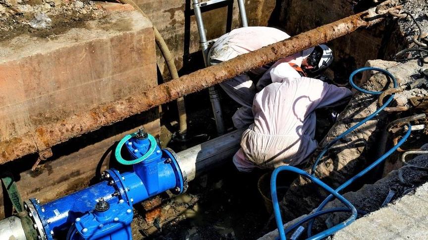 Acque Spa al lavoro per la nuova rete lunga 200 metri