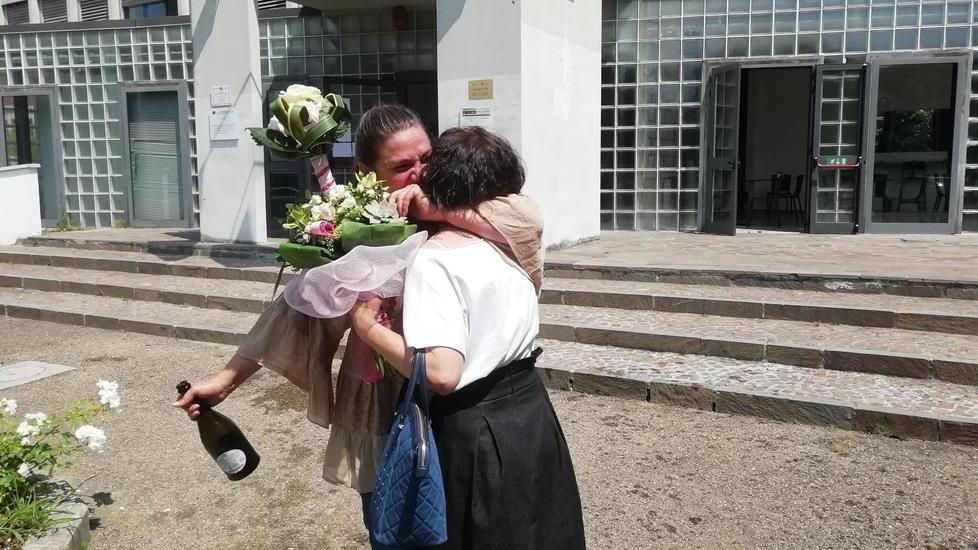 La Oss anti-Covid si diploma a 48 anni
