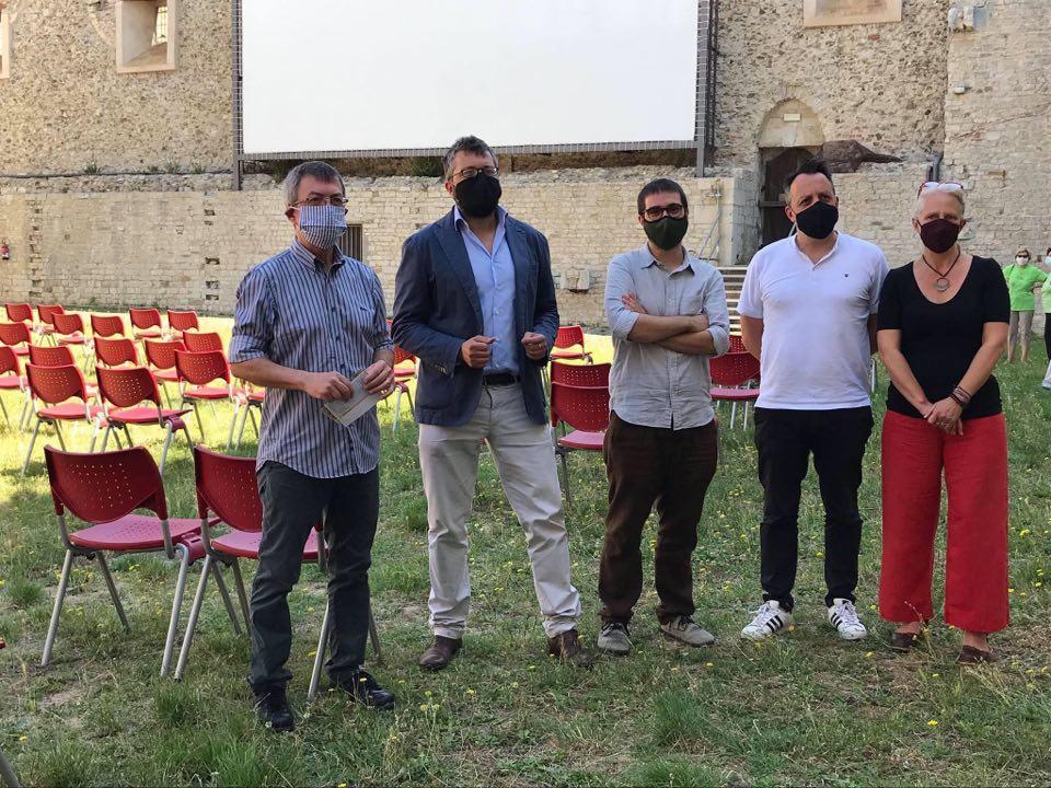La presentazione del "Cinema al Castello"