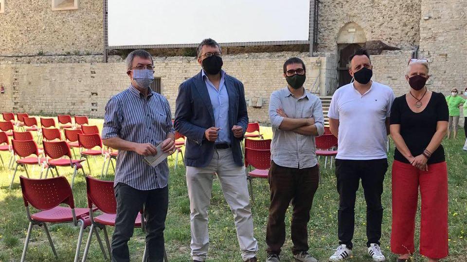 La presentazione del "Cinema al Castello"