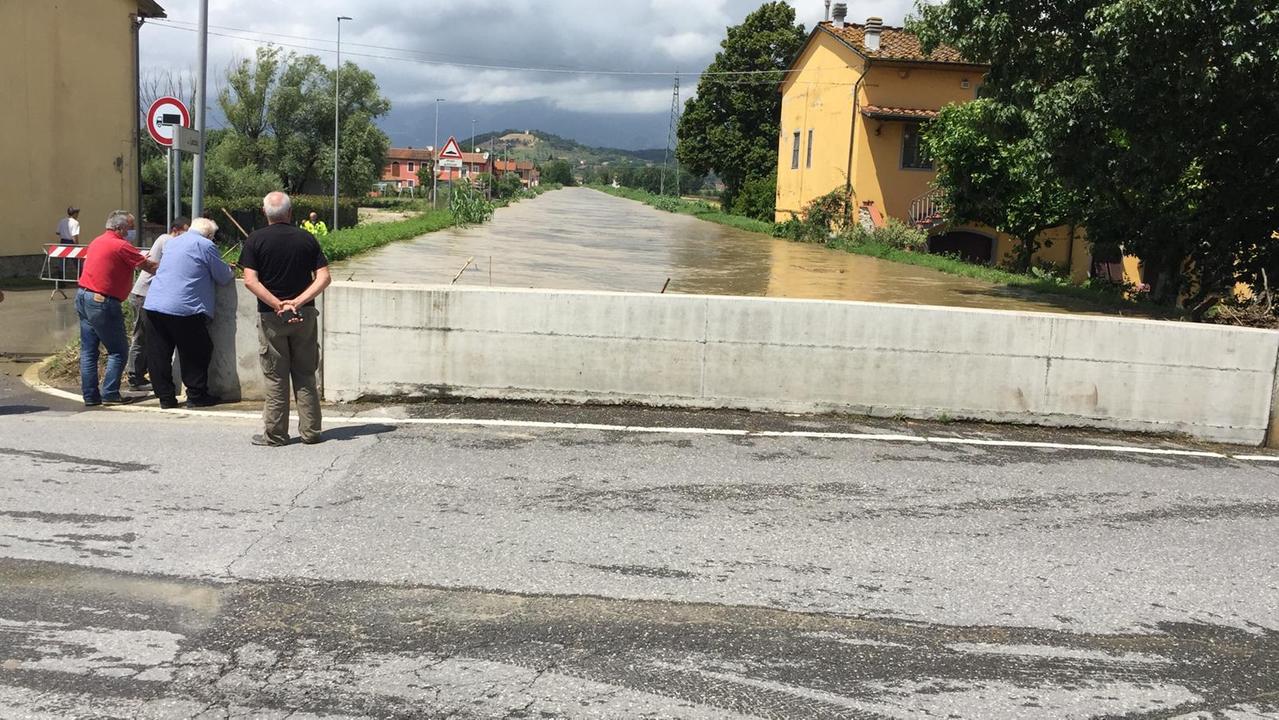 Il Rio Leccio stracolmo