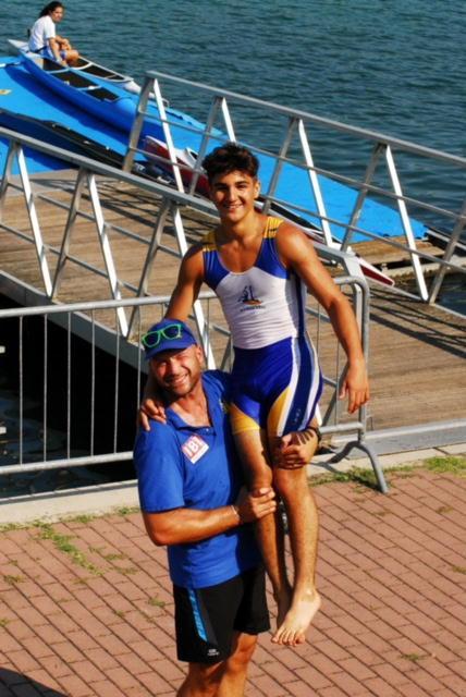 Federico Antenori, atleta empolese Canoa San Miniato