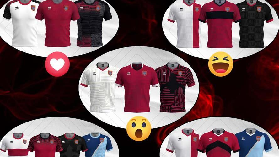 Cinque kit di maglie per il Pontedera del futuro