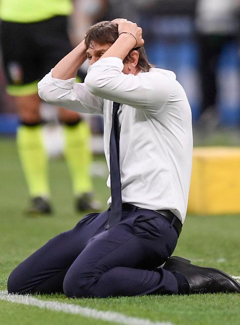 Conte: «Pari che fa male, da capire perchè perdiamo punti in modo sciocco» 