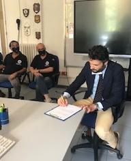 ll sindaco Biffoni firma l’ordinanza per la chiusura del Coc