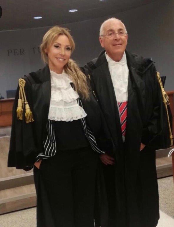 Gli avvocati Maria Concetta Gugliotta e Alberto Marches