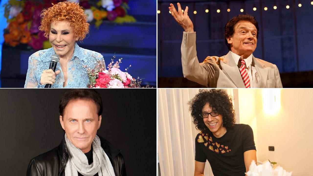 Ornella Vanoni, Massimo Ranieri, Roby Facchinetti e Giovanni Allevi