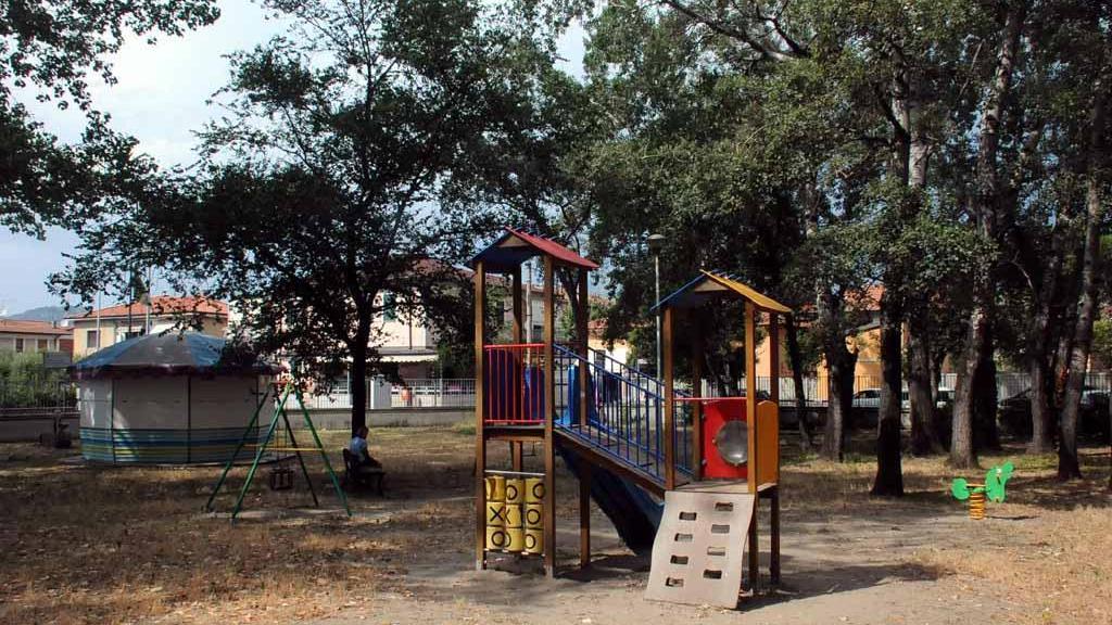 Una veduta del parco di Ricortola
