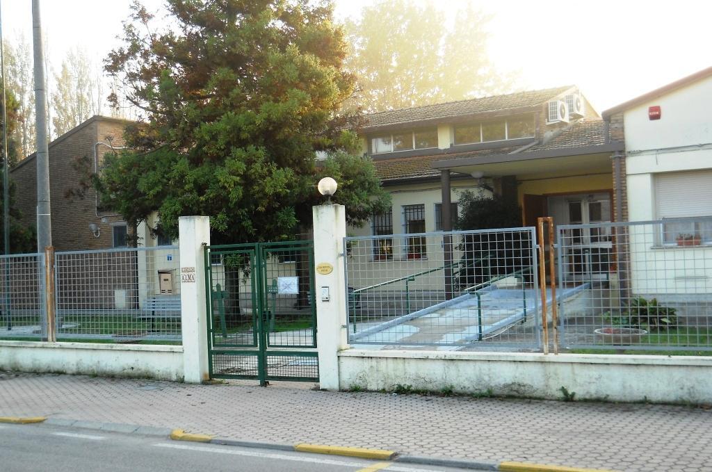 L'ingresso di Casa Alma a Codigoro