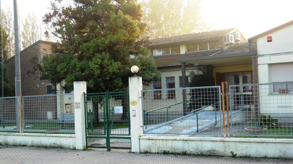 L'ingresso di Casa Alma a Codigoro