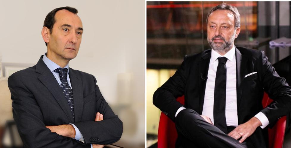 Da sinistra il direttore generale Stefano Picciolini e il responsabile del marketing, Giovanni Biegi