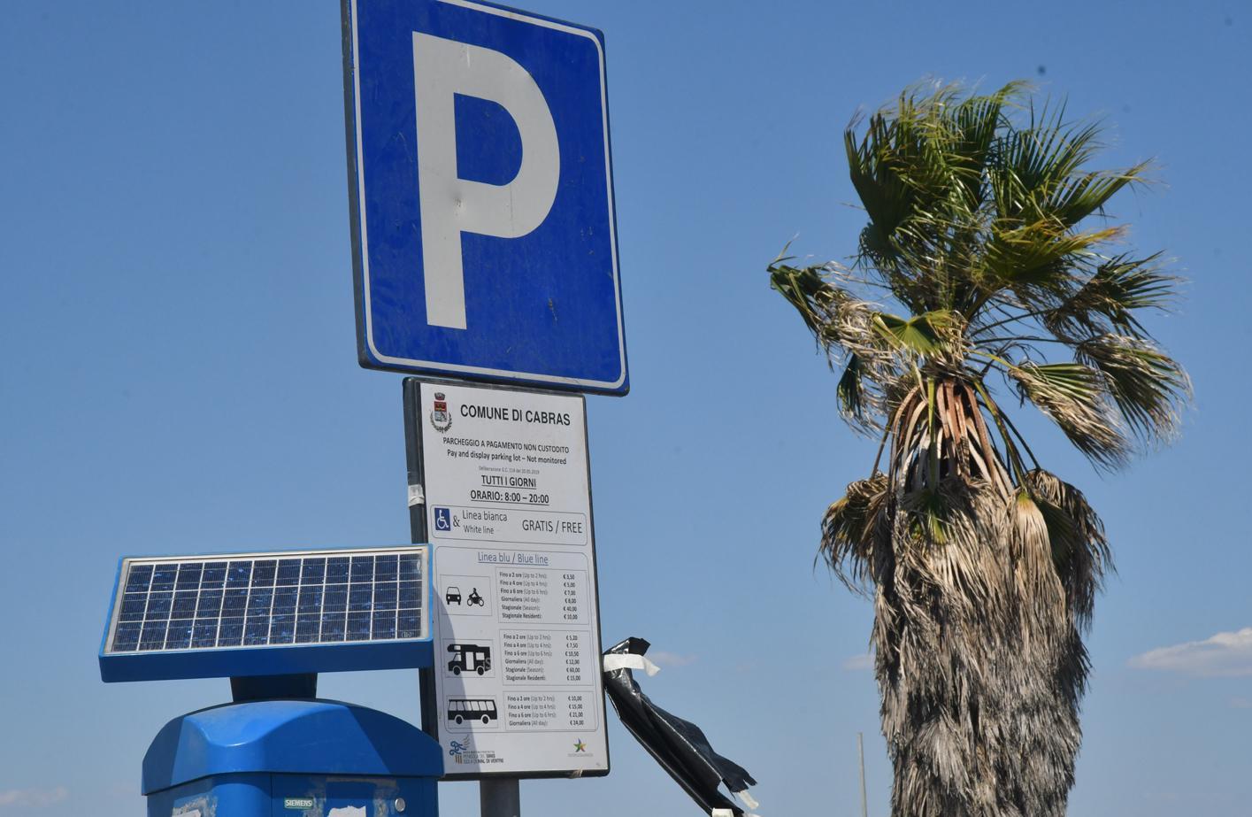 Nel Sinis il parcheggio si paga anche sotto le stelle 