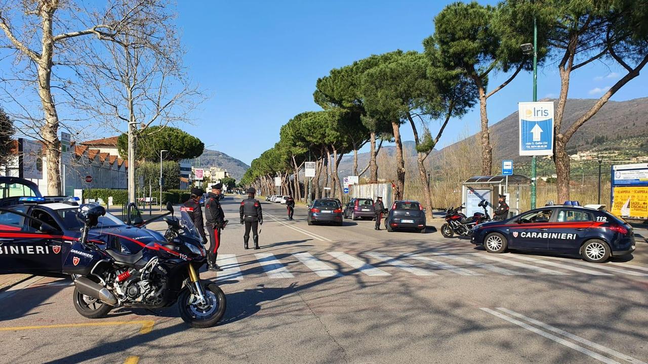 Controlli dei carabinieri del Nucleo radiomobile