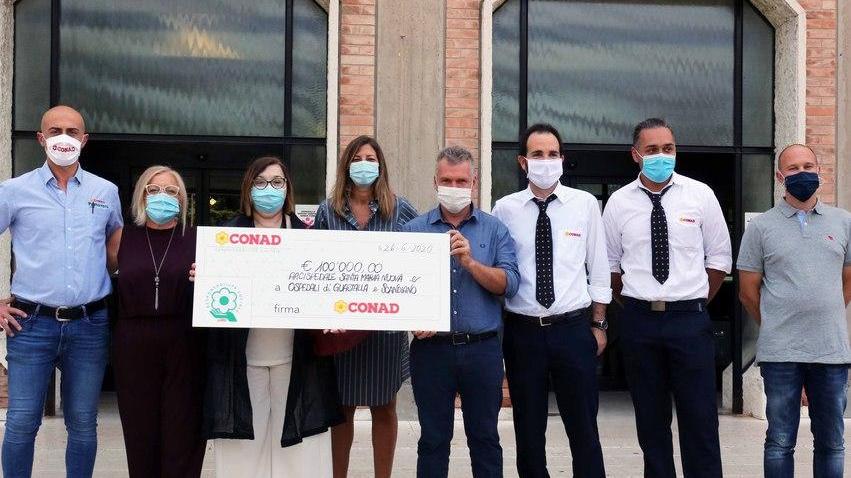 Dal Conad all’Ausl 100mila euro con la campagna “Unisciti a noi”